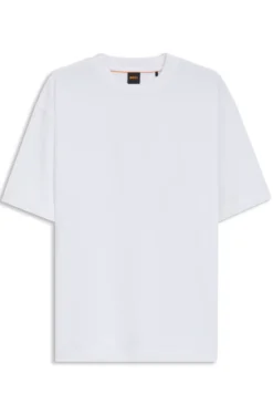 Oversized-fit T-shirt in cotton jersey