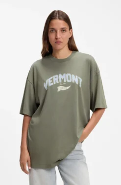 Oversized-fit T-shirt in cotton with graphic print