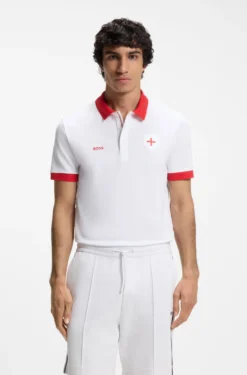 Paddy polo shirt with country flag