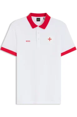 Paddy polo shirt with country flag
