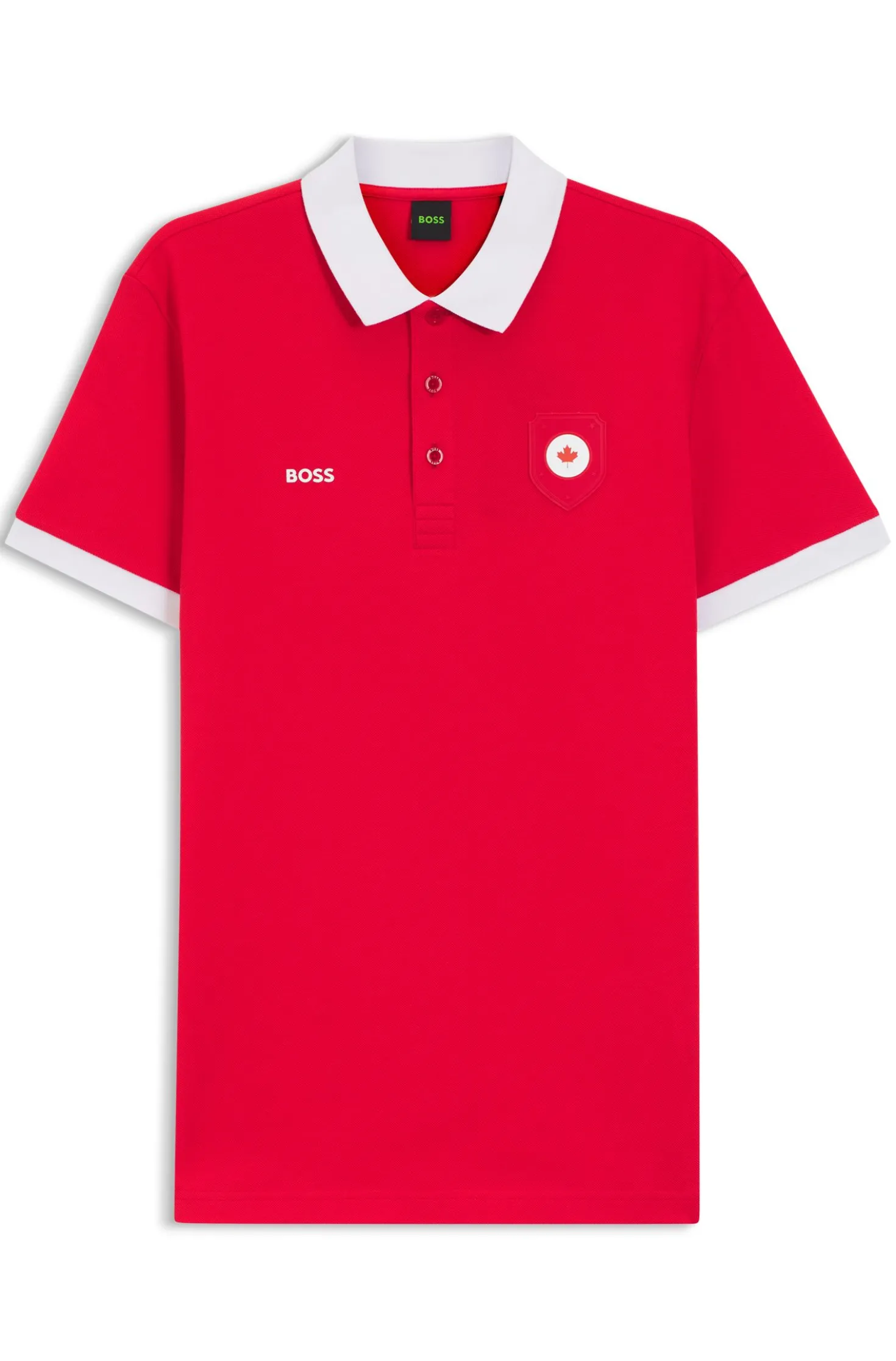 Paddy polo shirt with country flag