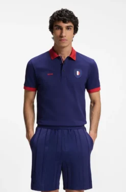 Paddy polo shirt with country flag
