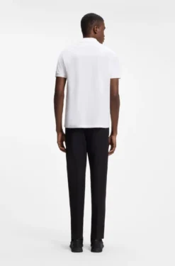 Paddy polo shirt with structured logo patch