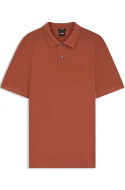 Pallas polo shirt in cotton piqué with embroidered logo