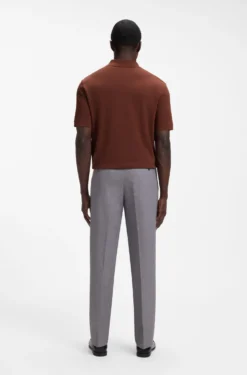 Pallas polo shirt in cotton piqué with embroidered logo