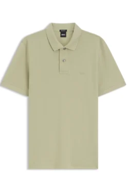 Pallas polo shirt in cotton piqué with embroidered logo