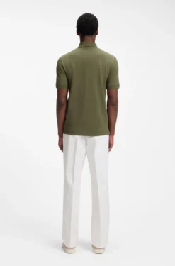 Pallas polo shirt in cotton piqué with embroidered logo