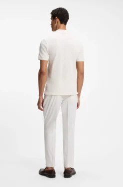 Pallas polo shirt in cotton piqué with embroidered logo