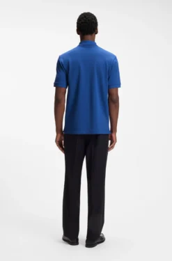 Pallas polo shirt in cotton piqué with embroidered logo