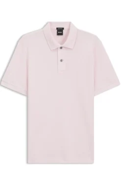 Pallas polo shirt in cotton piqué with embroidered logo