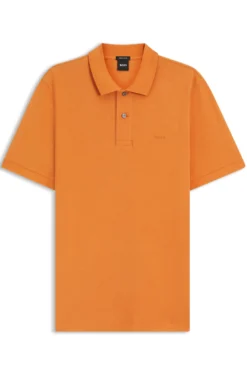Pallas polo shirt in cotton piqué with embroidered logo