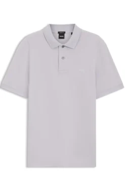 Pallas polo shirt in cotton piqué with embroidered logo