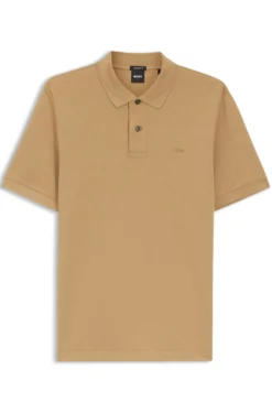 Pallas polo shirt in cotton piqué with embroidered logo