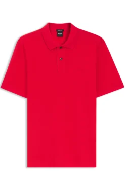 Pallas polo shirt in cotton piqué with embroidered logo