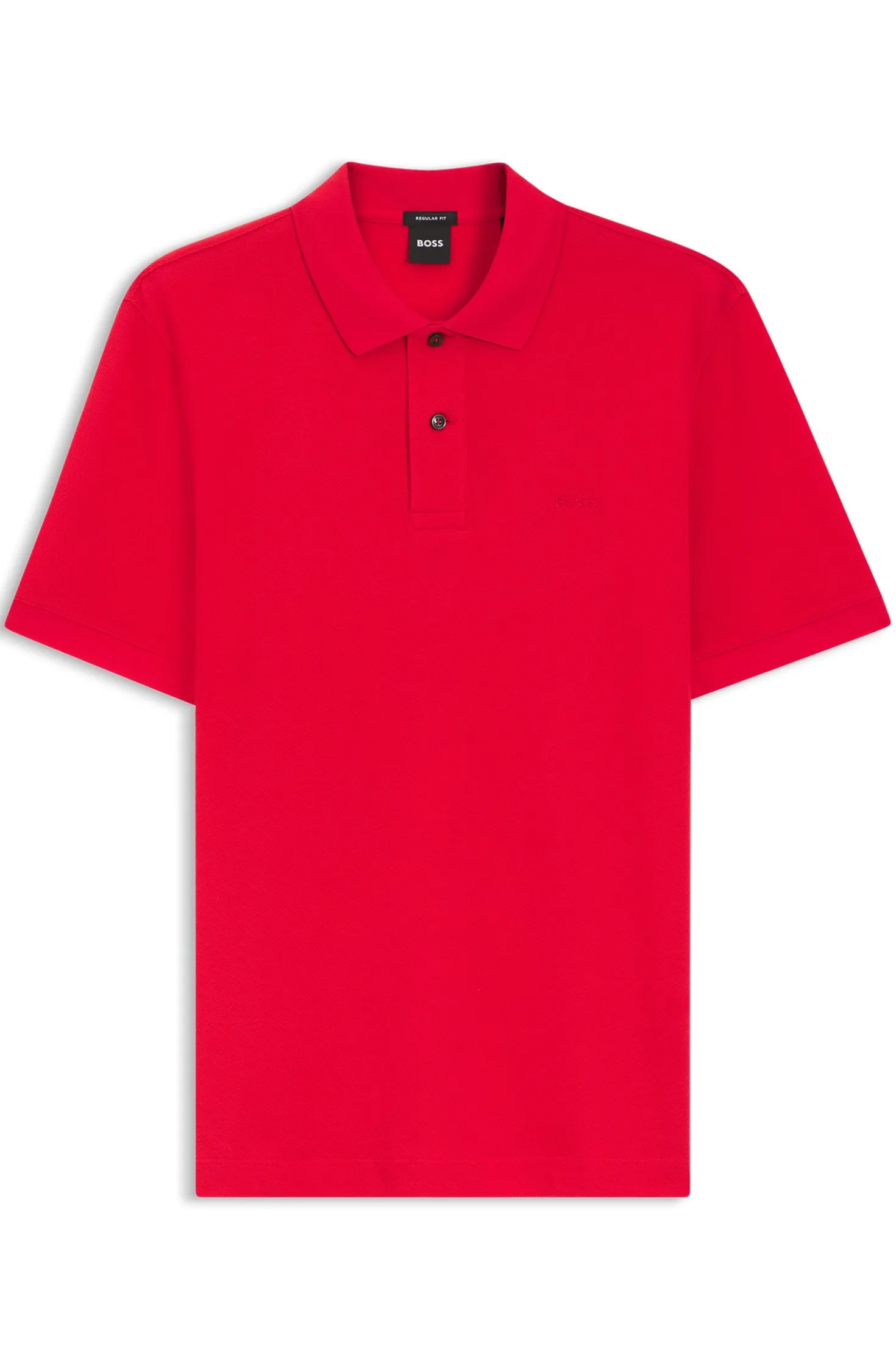 Pallas polo shirt in cotton piqué with embroidered logo