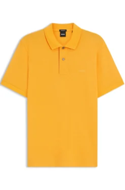 Pallas polo shirt in cotton piqué with embroidered logo