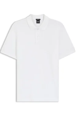 Pallas polo shirt in cotton piqué with embroidered logo