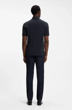 Pallas polo shirt in cotton piqué with embroidered logo