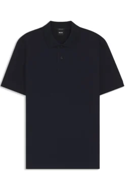 Pallas polo shirt in cotton piqué with embroidered logo