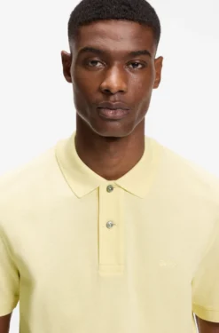 Pallas polo shirt in cotton piqué with embroidered logo