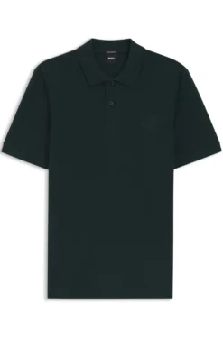 Pallas polo shirt in cotton piqué with embroidered logo