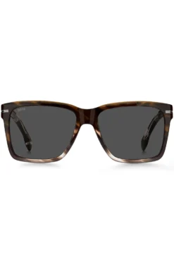 Patterned-acetate sunglasses with silver-tone trims
