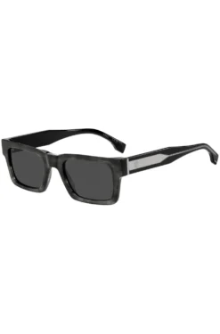 Patterned-acetate sunglasses with Double B monogram