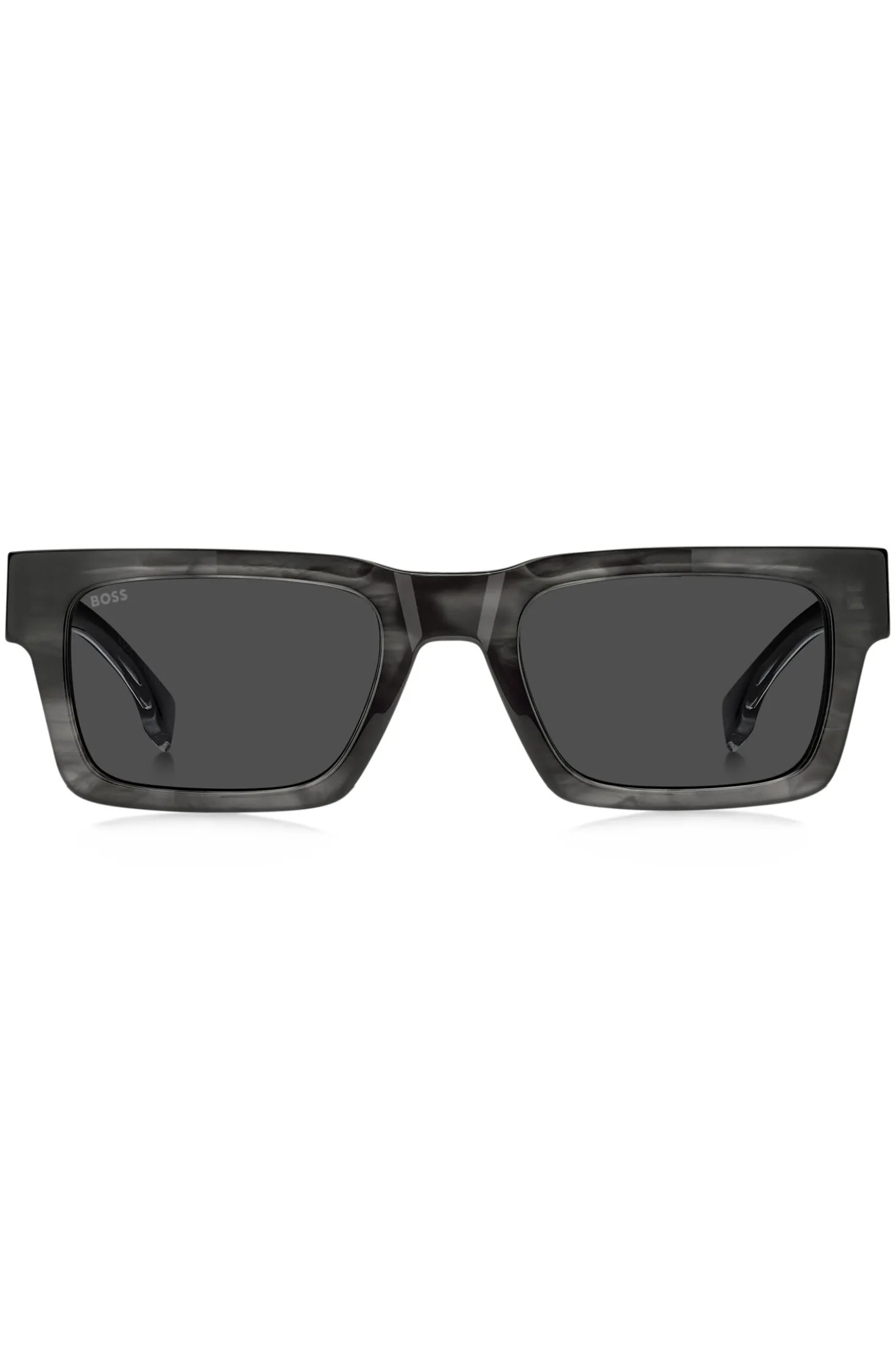 Patterned-acetate sunglasses with Double B monogram