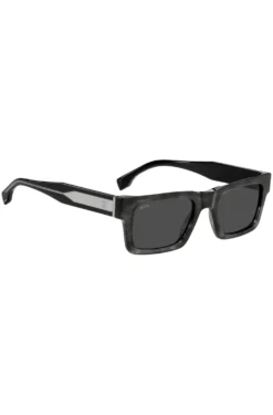 Patterned-acetate sunglasses with Double B monogram