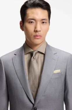 Patterned tie in Italian-made silk