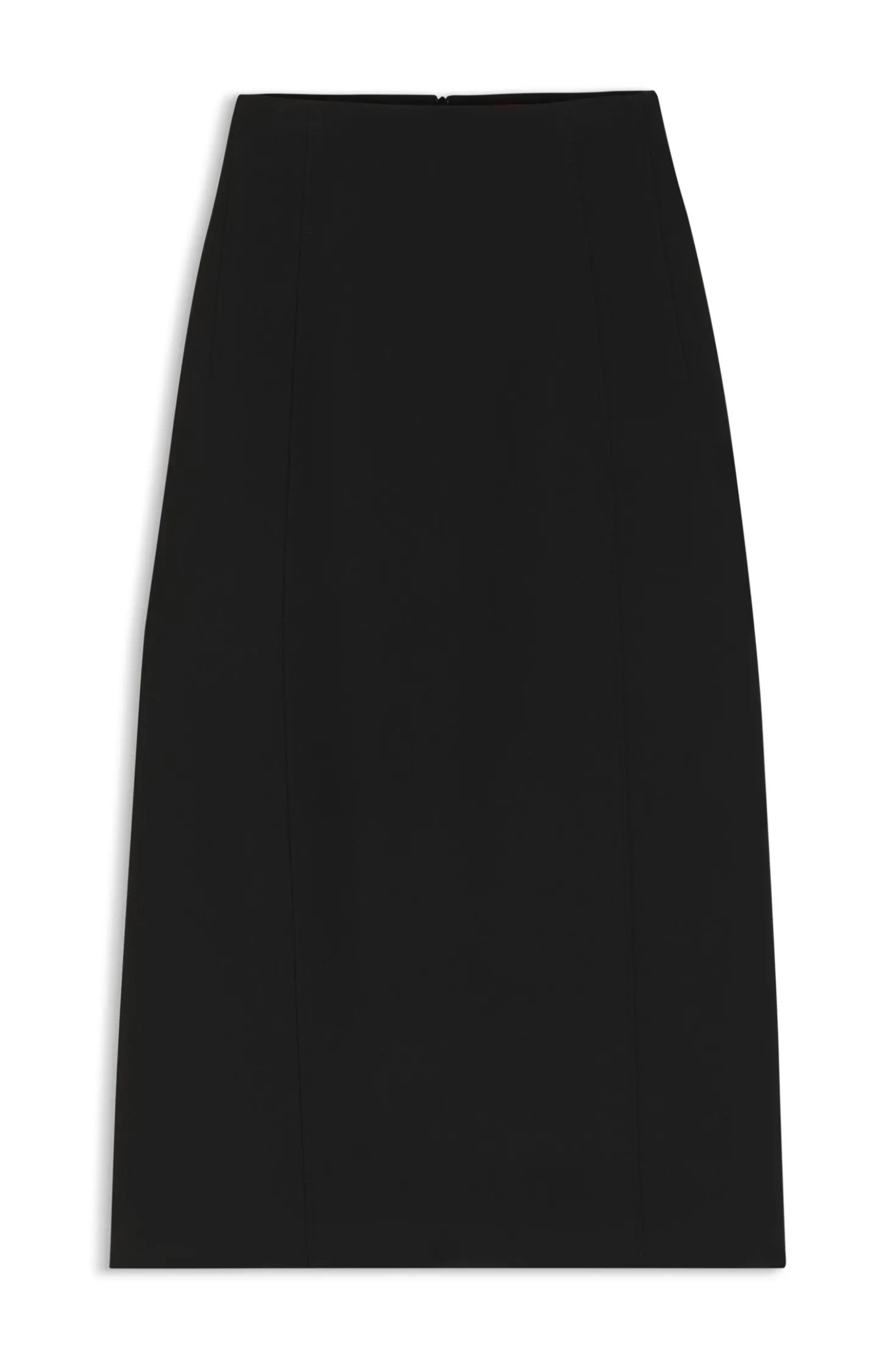 Pencil skirt in stretch twill