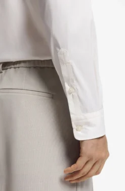 Performance regular-fit shirt with micro pattern