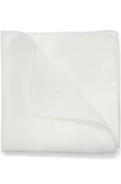 Pocket square in fine silk twill