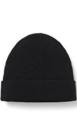 Porsche x BOSS beanie hat with Pasha check