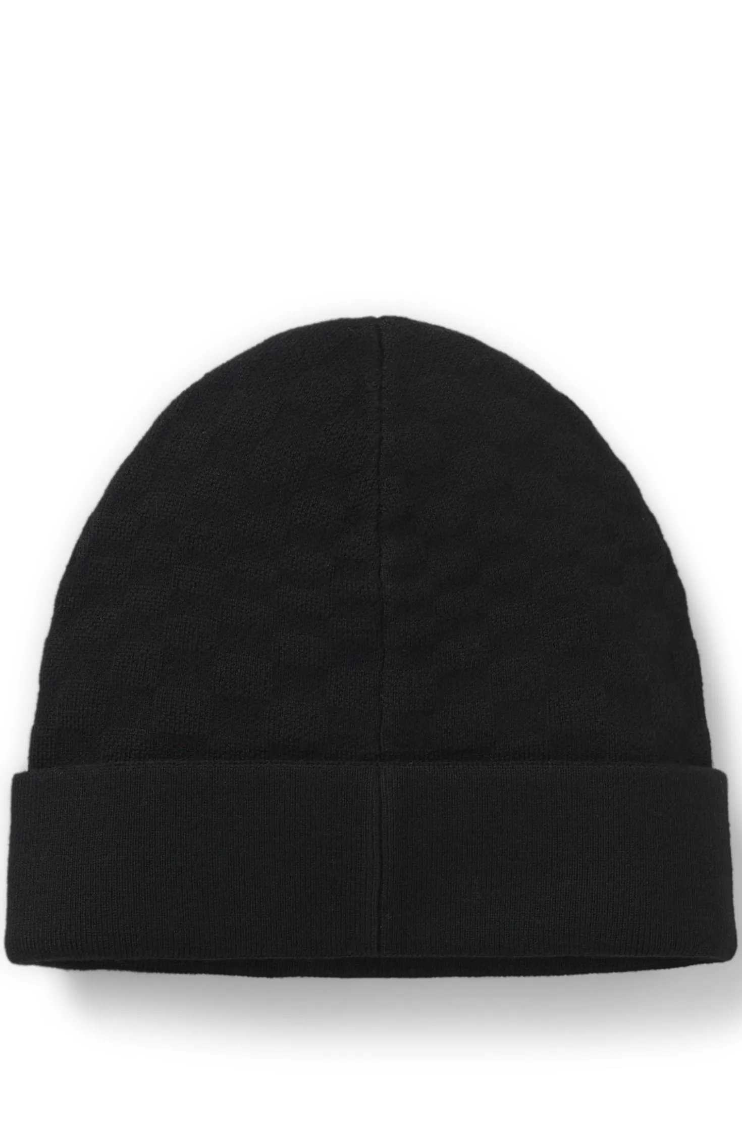 Porsche x BOSS beanie hat with Pasha check