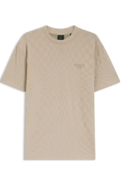 Porsche x BOSS cotton T-shirt with Pasha pattern