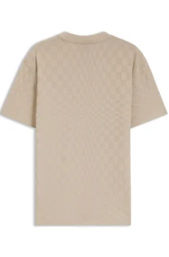 Porsche x BOSS cotton T-shirt with Pasha pattern