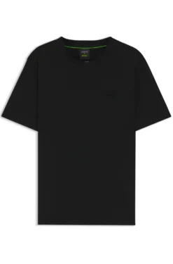 Porsche x BOSS mercerised-cotton T-shirt with reflective branding