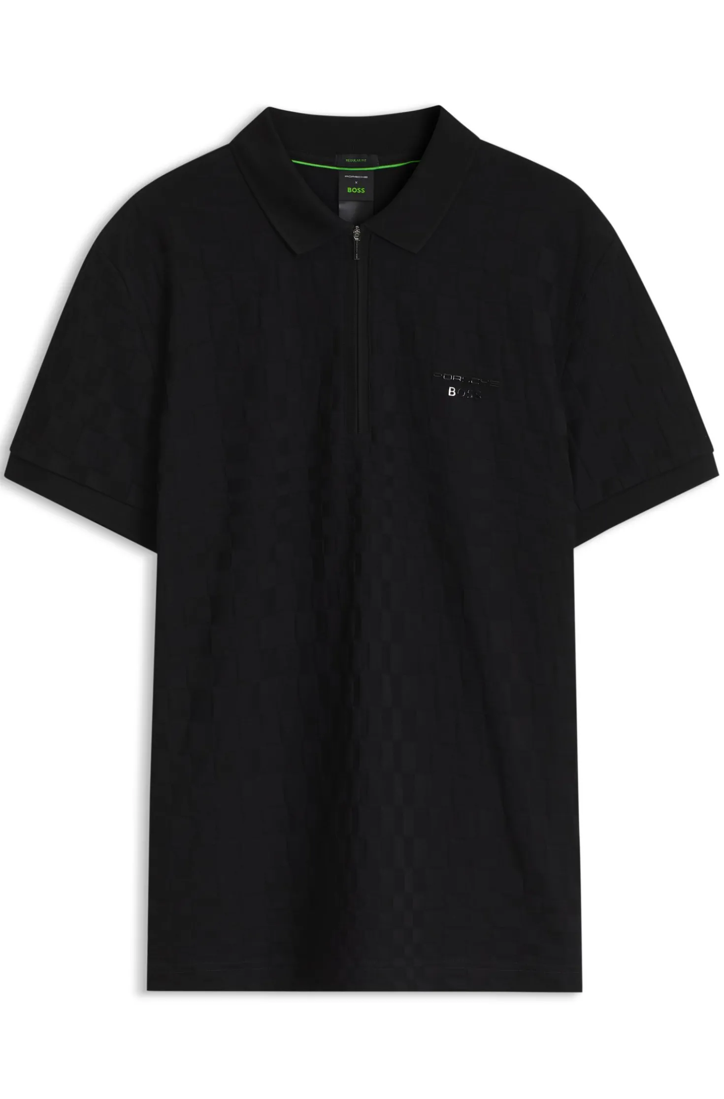 Porsche x BOSS polo shirt with Pasha pattern