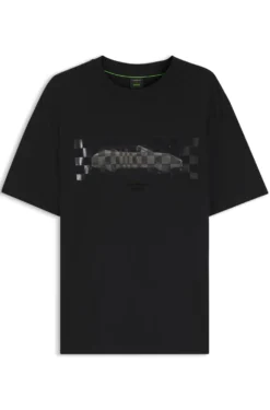 Porsche x BOSS T-shirt with gloss artwork