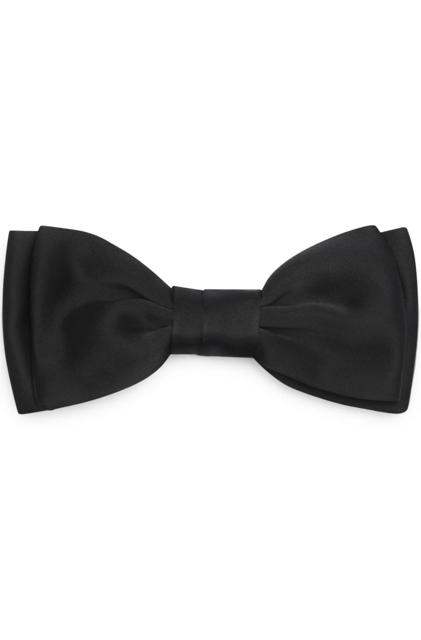 Pre-tied bow tie in a silk blend