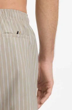 Printed swim shorts in quick-dry fabric