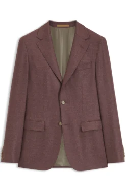 Regular-fit blazer in Loro Piana wool-silk