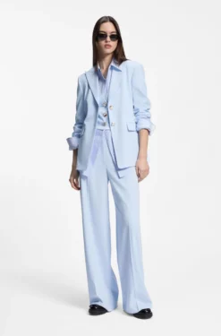 Regular-fit blazer with gold-tone buttons