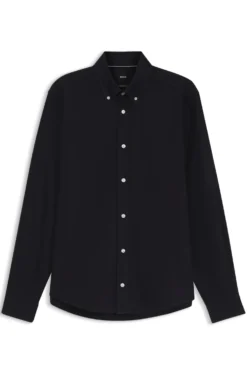 Regular-fit button-down shirt in Oxford cotton