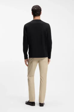Regular-fit cotton T-shirt with subtle logo detail