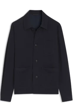 Regular-fit jacket in stretch jersey