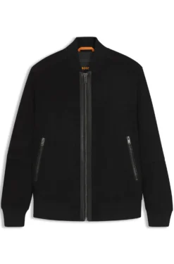 Regular-fit jacket in suede