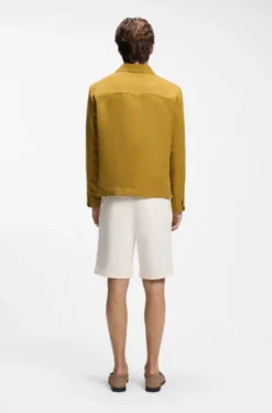Regular-fit jacket with micro pattern