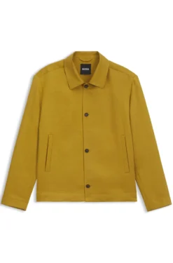 Regular-fit jacket with micro pattern